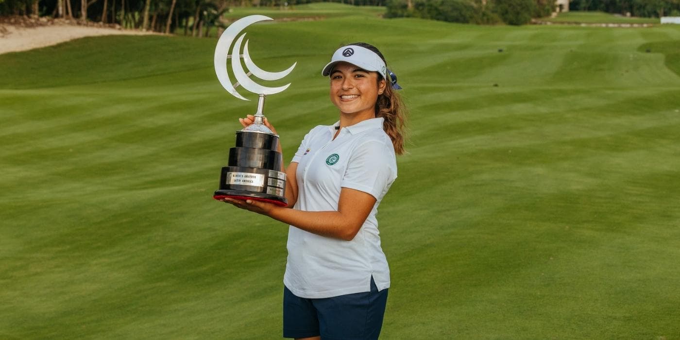 Cover image for the article: Majo Marín Conquers WALA in a Historic, Dramatic Finish at PGA Riviera Maya